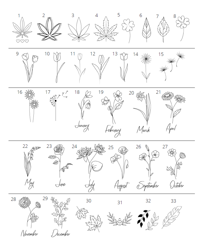Floral 1-33